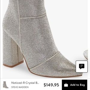 Steve madden Noticed-R Crystal Bootie